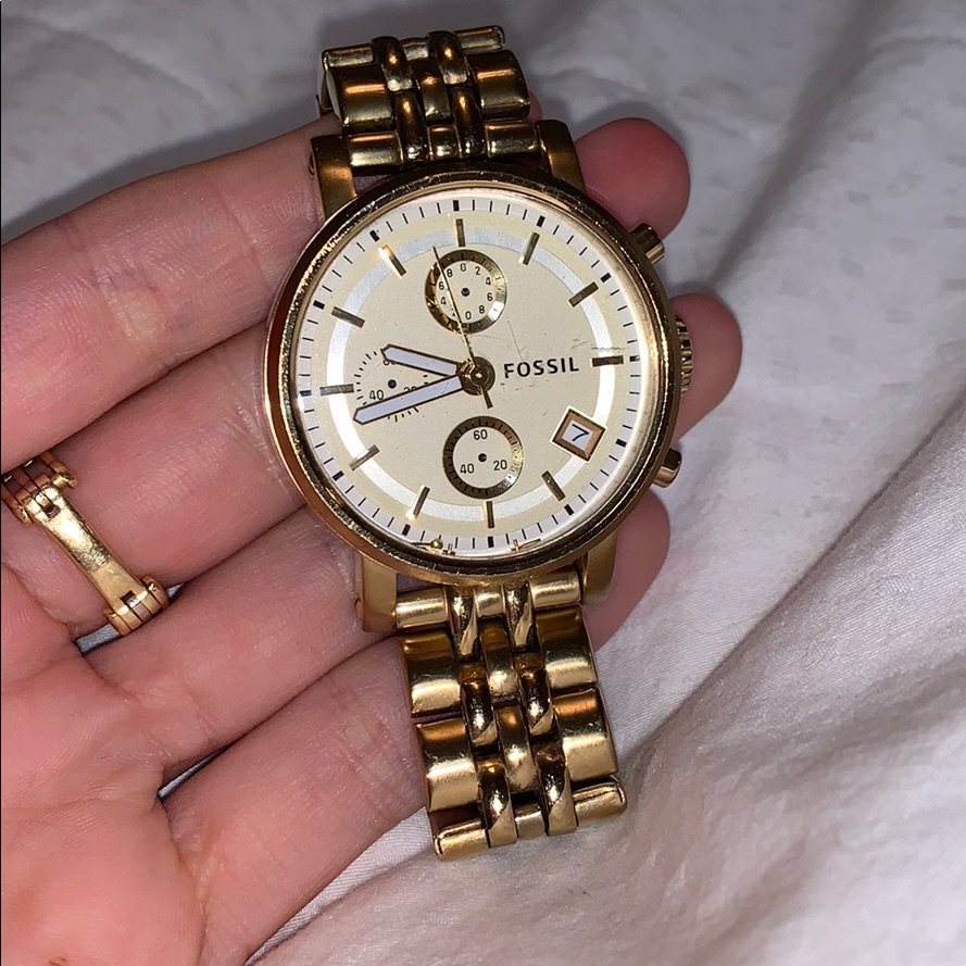 Fossil Gold Watch